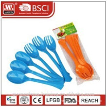 plastic spoon&fork set